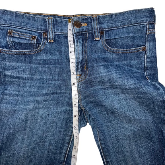 J Crew Toothpick Skinny Jeans Medium-Dark Blue Wash Stretch | size 26 - Picture 12 of 13